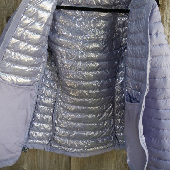 Columbia Women's Purple Powder Lite Puffer Jacket - Picture 7 of 8